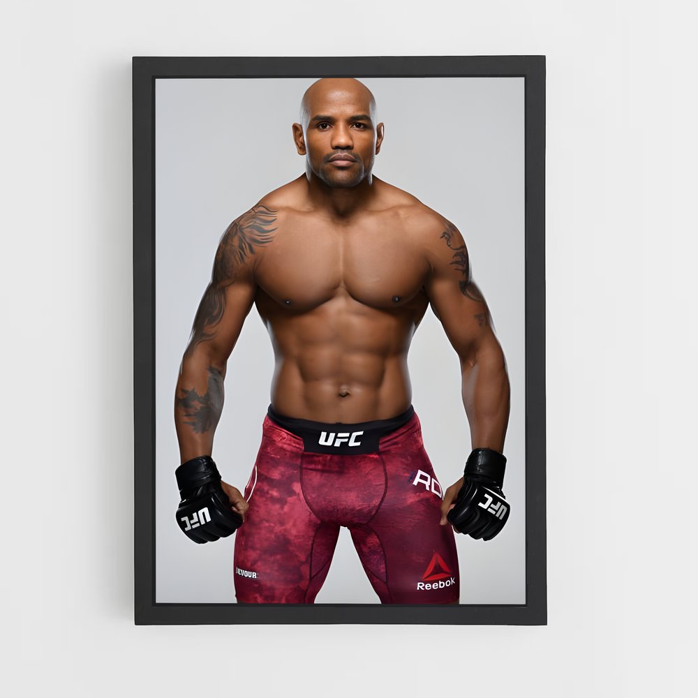 Poster The Soldier of the Octagon – affiche MMA (vue 2)